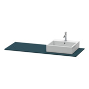 Duravit Konsole XSquare 140x55x1,6cm, m 1 AS, AS re, blau s-matt-3
