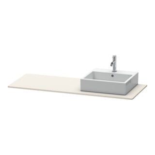 Duravit Konsole XSquare 140x55x1,6cm, m 1 AS, AS re, Tau matt