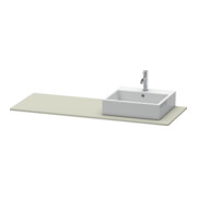 Duravit Konsole XSquare 140x55x1,6cm, m 1 AS, AS re, Tau s-matt-3