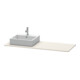 Duravit Konsole XSquare 140x55x1,6cm, m 1 AS, Ausschn li, Tau