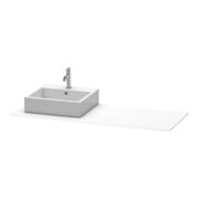 Duravit Konsole XSquare 140x55x1,6cm, m 1 AS, Ausschn li, we m-3