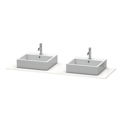 Duravit Konsole XSquare 160x55cm, ba m, m 2 Auss, Beck. beids.