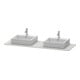 Duravit Konsole XSquare 160x55cm, bg m, m 2 Auss, Beck. beids.-3