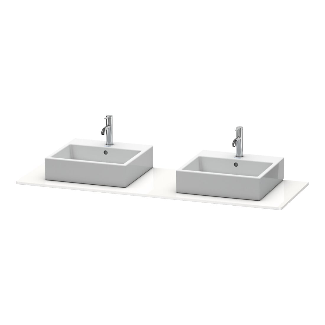 Duravit Konsole XSquare 160x55cm, E s, m 2 Auss, Beck. beids.