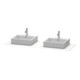 Duravit Konsole XSquare 160x55cm, w m, m 2 Auss, Beck. beids.-3