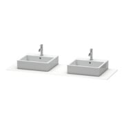 Duravit Konsole XSquare 160x55cm, w m, m 2 Auss, Beck. beids.-3