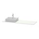 Duravit Konsole XSquare 160x55x1,6cm, m 1 AS, B l, No we s-matt-3