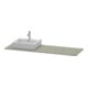 Duravit Konsole XSquare 160x55x1,6cm, m 1 AS, B l, st-g s-matt-3