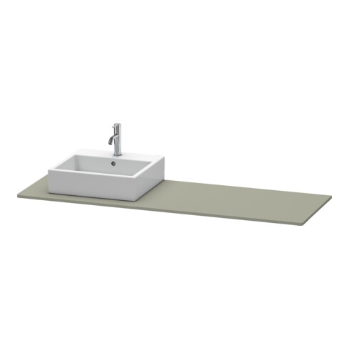 Duravit Konsole XSquare 160x55x1,6cm, m 1 AS, B l, st-g s-matt