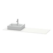 Duravit Konsole XSquare 160x55x1,6cm, m 1 AS, B li, we s-matt-3