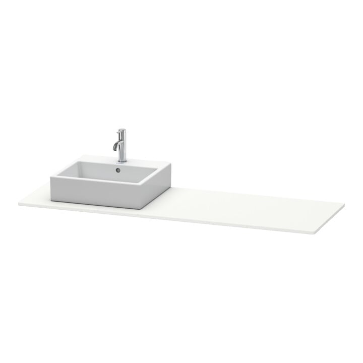 Duravit Konsole XSquare 160x55x1,6cm, m 1 AS, B li, we s-matt