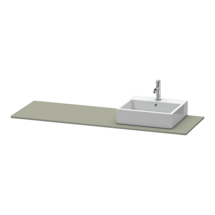 Duravit Konsole XSquare 160x55x1,6cm, m 1 AS, B r, st-g s-matt