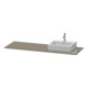 Duravit Konsole XSquare 160x55x1,6cm, m 1 AS, B re, flan. Gr hgl