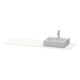 Duravit Konsole XSquare 160x55x1,6cm, m 1 AS, B re, we s-matt-3
