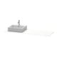 Duravit Konsole XSquare 160x55x1,6cm, m 1 AS, Beck. li, we m-3