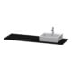 Duravit Konsole XSquare 160x55x1,6cm, m 1 AS, Beck. re, Ei sw-1