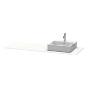 Duravit Konsole XSquare 160x55x1,6cm, m 1 AS, Beck. re, we hgl-3