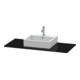 Duravit Konsole XSquare 80x55 cm, blanc brillant, avec 1 découpe