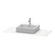 Duravit Konsole XSquare 80x55 cm, blanc mat, avec 1 découpe-3