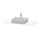 Duravit Konsole XSquare 80x55 cm, blanc soie mat, avec 1 découpe-3