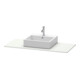 Duravit Konsole XSquare 80x55cm, Nord we s-matt, m 1 Ausschnitt