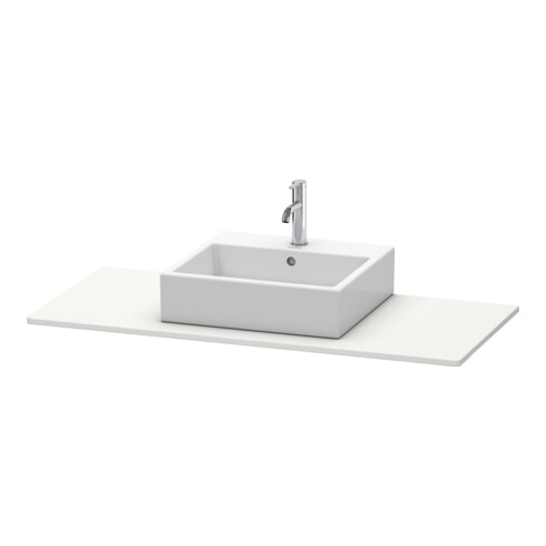 Duravit Konsole XSquare 80x55cm, Nord we s-matt, m 1 Ausschnitt