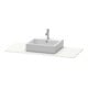 Duravit Konsole XSquare 80x55cm, we seidenmatt, mit 1 Ausschnitt-3