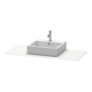 Duravit Konsole XSquare 80x55cm, weiß matt, mit 1 Ausschnitt-3