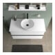 Duravit Konsolen-Waschtischunterbau bodenstehend Sivida 104,5x54,8x47,5cm, w m, 2 Schub., Gr. sw