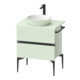 Duravit Konsolen-Waschtischunterbau bodenstehend Sivida 64,5x54,8x47,5cm, grün m, 2 SBK, Gr. sw