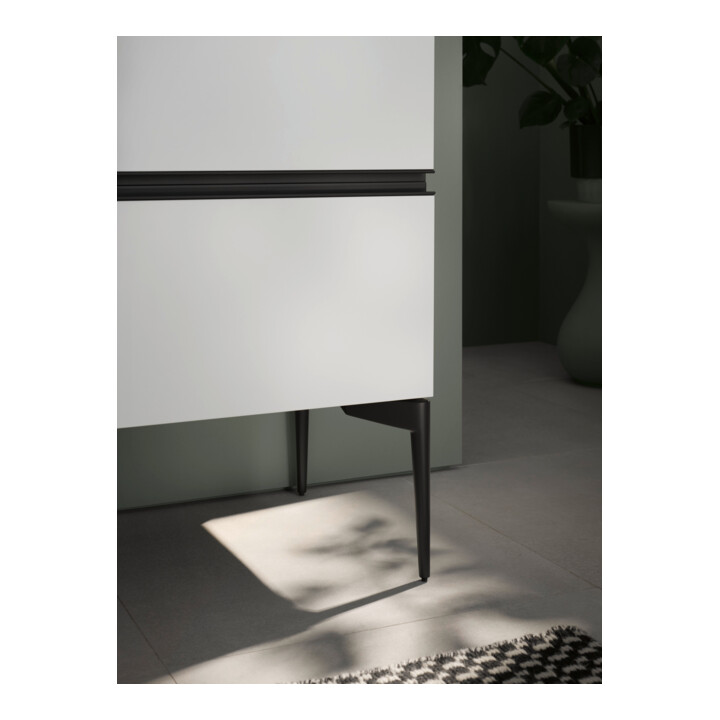 Duravit Konsolen-Waschtischunterbau bodenstehend Sivida w m, 131,5x54,8x47,5cm, 2 Schub., Gr. sw