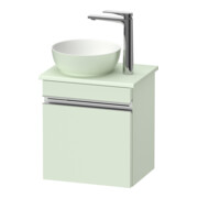 Duravit Konsolen-Waschtischunterschrank wandhängend Sivida 40x44x32,5cm, Tür, Gr. chr, re, grün ma