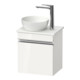 Duravit Konsolen-Waschtischunterschrank wandhängend Sivida 40x44x32,5cm, Tür, Gr. chr, re, we. hgl
