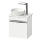 Duravit Konsolen-Waschtischunterschrank wandhängend Sivida 40x44x32,5cm, Tür, Gr. chr, re, we. Matt-1