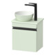 Duravit Konsolen-Waschtischunterschrank wandhängend Sivida 40x44x32,5cm, Tür, Gr. sw, li, grün Matt-1