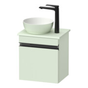 Duravit Konsolen-Waschtischunterschrank wandhängend Sivida 40x44x32,5cm, Tür, Gr. sw, li, grün Matt