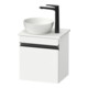 Duravit Konsolen-Waschtischunterschrank wandhängend Sivida 40x44x32,5cm, Tür, Gr. sw, li, Weiß Matt-1