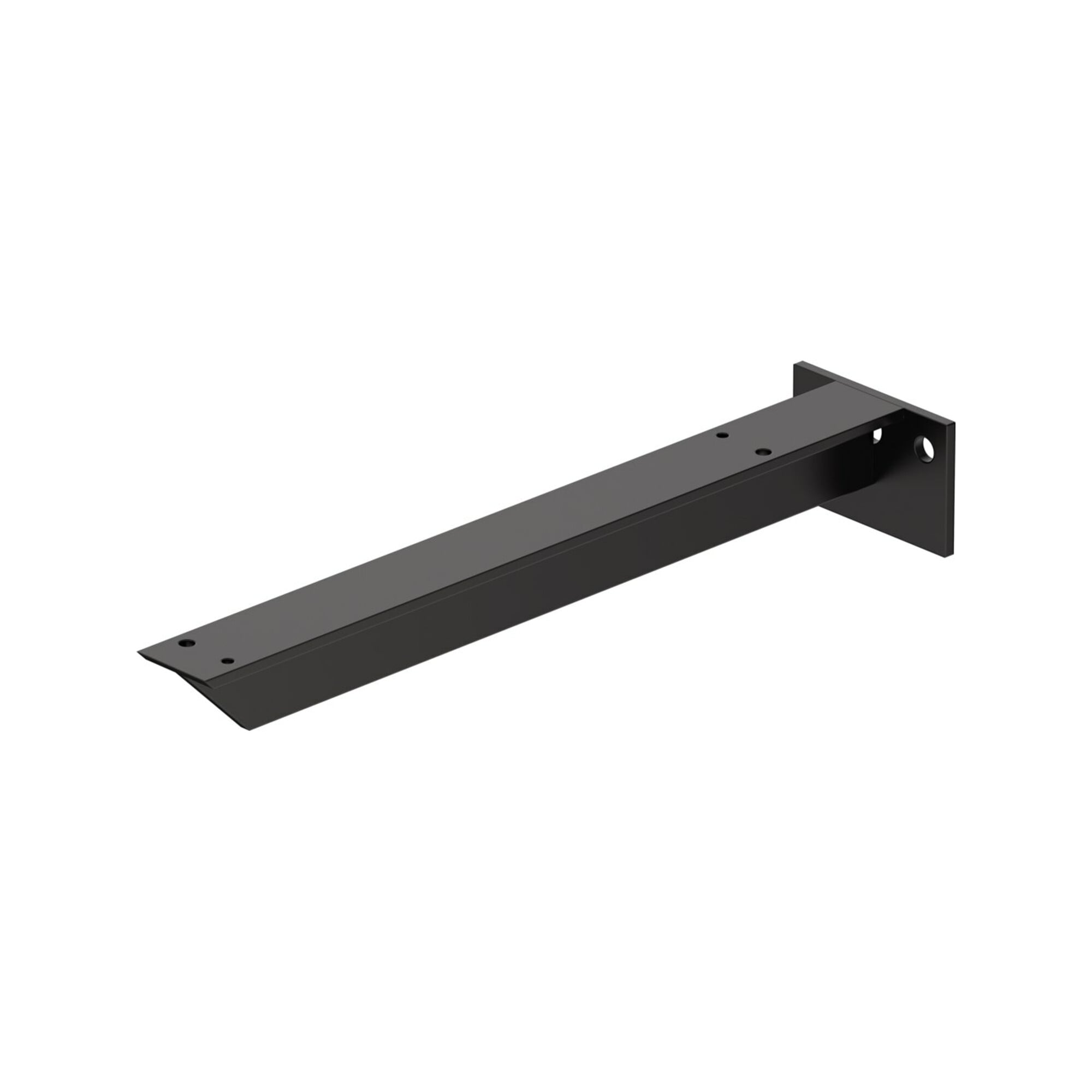 Duravit Konsolenträger 9x42cm, T-förmig, pulverbes, sw