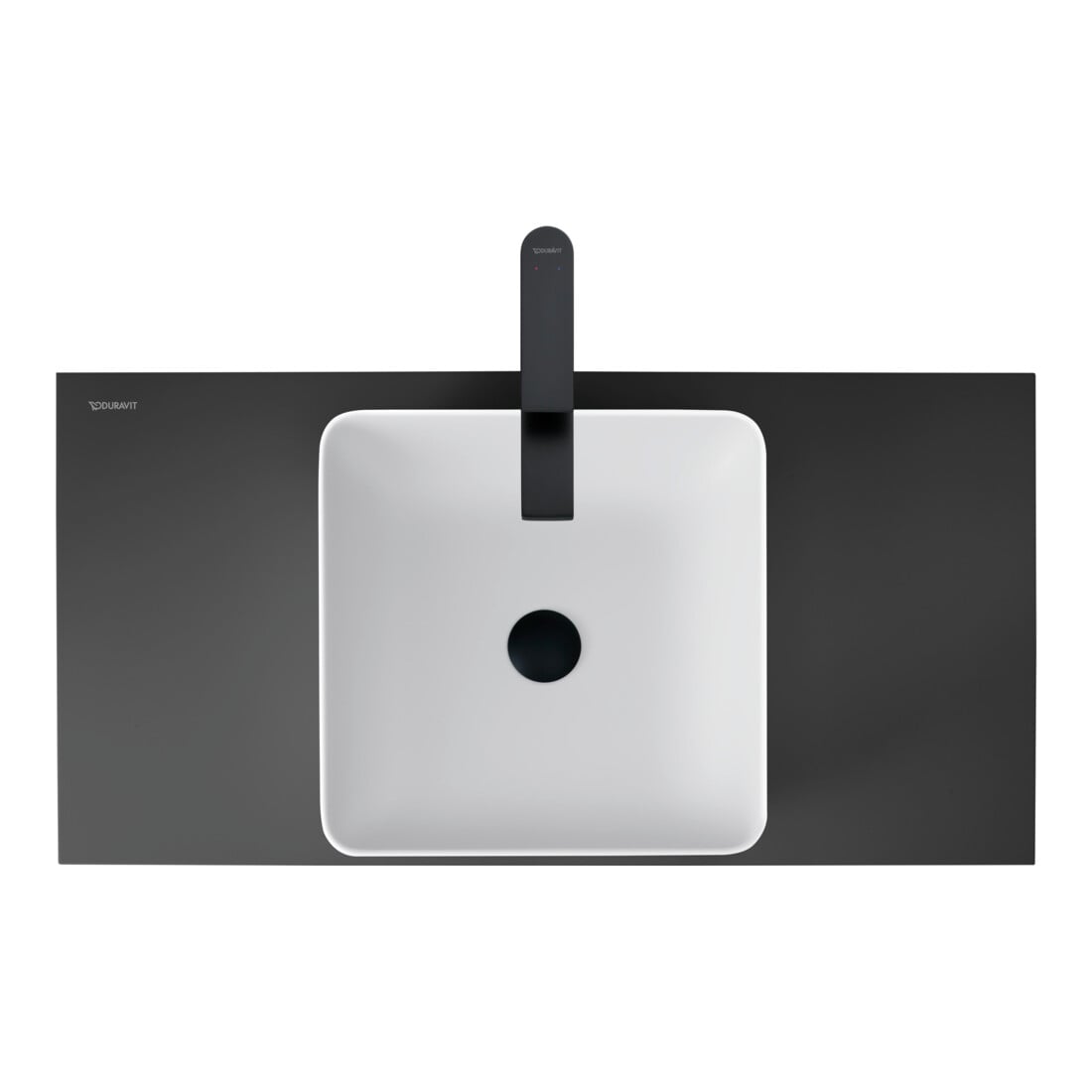 Duravit Konsolenwaschtisch Sivida 108x50cm, I.Fa w m, Auß.Farbe grau ma