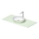 Duravit Konsolenwaschtisch Sivida 108x50cm, I.Fa w m, Auß.Farbe grün ma-1