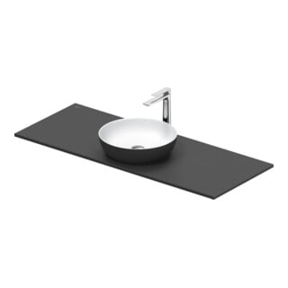 Duravit Konsolenwaschtisch Sivida 128x50cm, I.Fa w m, Auß.Farbe grau ma
