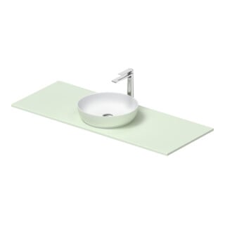 Duravit Konsolenwaschtisch Sivida 128x50cm, I.Fa w m, Auß.Farbe grün ma