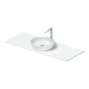 Duravit Konsolenwaschtisch Sivida 128x50cm, weiß seidenmatt