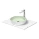 Duravit Konsolenwaschtisch Sivida 68x50cm, I.Fa grün m, Auß.Fa we. s-matt-1