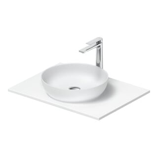 Duravit Konsolenwaschtisch Sivida 68x50cm, weiß seidenmatt