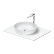 Duravit Konsolenwaschtisch Sivida 68x50cm, weiß seidenmatt