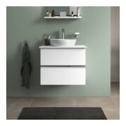 Duravit Konsolenwaschtisch Sivida 68x50cm, weiß seidenmatt-2