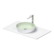 Duravit Konsolenwaschtisch Sivida 88x50cm, I.Fa grün m, Auß.Fa we. s-matt