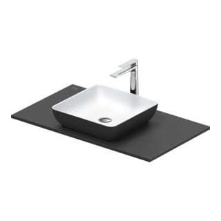 Duravit Konsolenwaschtisch Sivida 88x50cm, I.Fa w m, Auß.Farbe grau ma