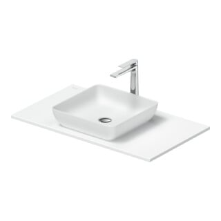 Duravit Konsolenwaschtisch Sivida 88x50cm, weiß seidenmatt